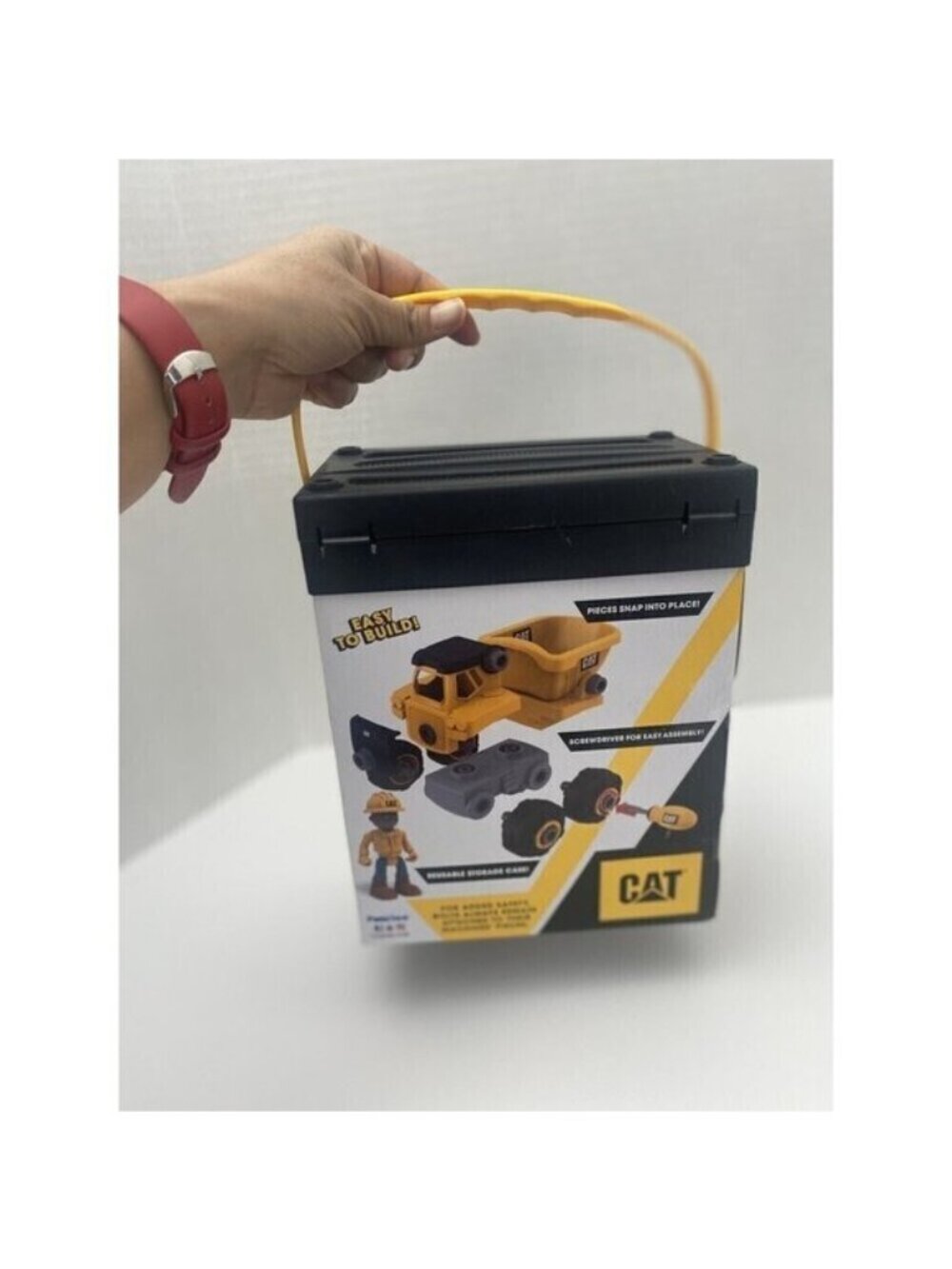 CAT Build Your Own Vehicle Junior Crew Dump Truck 80901 Toys kids gift holiday - Picture 6 of 13